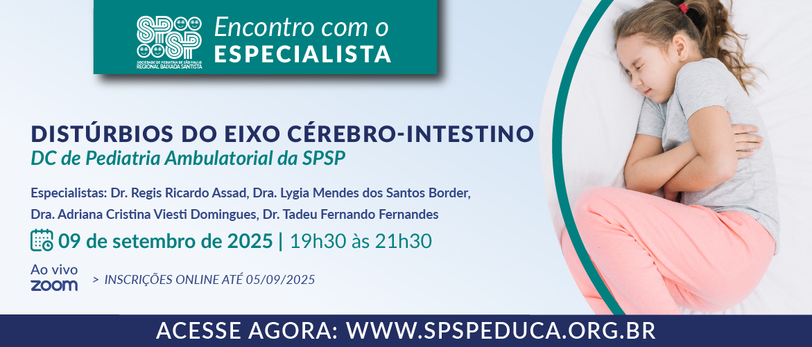 Encontro com Especialista – Distúrbios do Eixo Cérebro-Intestino