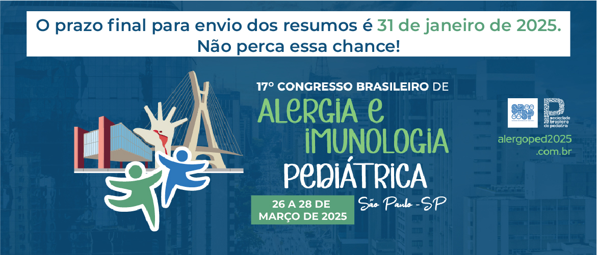 17º CONGRESSO BRASILEIRO DE ALERGIA E IMUNOLOGIA PEDIÁTRICA – 2025