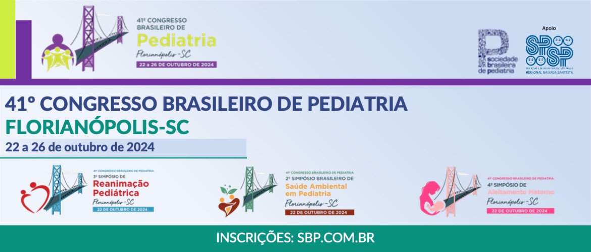 41º Congresso Brasileiro de Pediatria