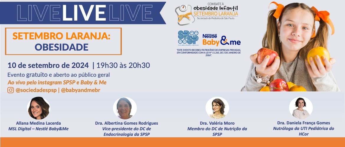 Live – Obesidade – Setembro Laranja (Instagram)