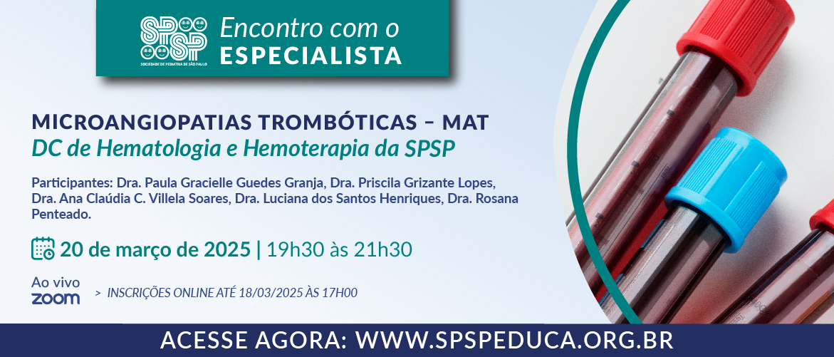 Encontro com o Especialista – Microangiopatias Trombóticas – MAT