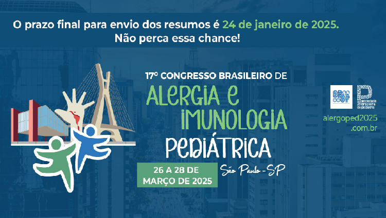 17º CONGRESSO BRASILEIRO ALERGIA E IMUNOLOGIA PEDIÁTRICA