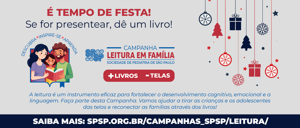 Campanha Leitura em Família – Presenteie com um Livro!  