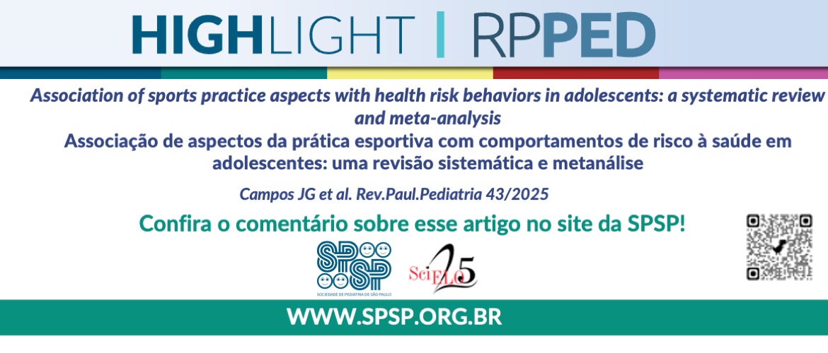 RPPED: Associação de aspectos da prática esportiva com comportamentos de risco à saúde em adolescentes: uma revisão sistemática e metanálise