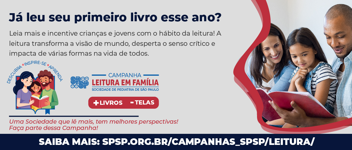 Campanha Leitura em Família: Já leu seu primeiro livro esse ano?