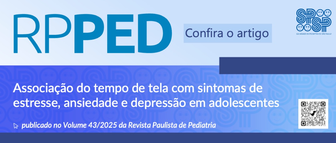 RPPED: Associação do tempo de tela com sintomas de estresse, ansiedade e depressão em adolescentes