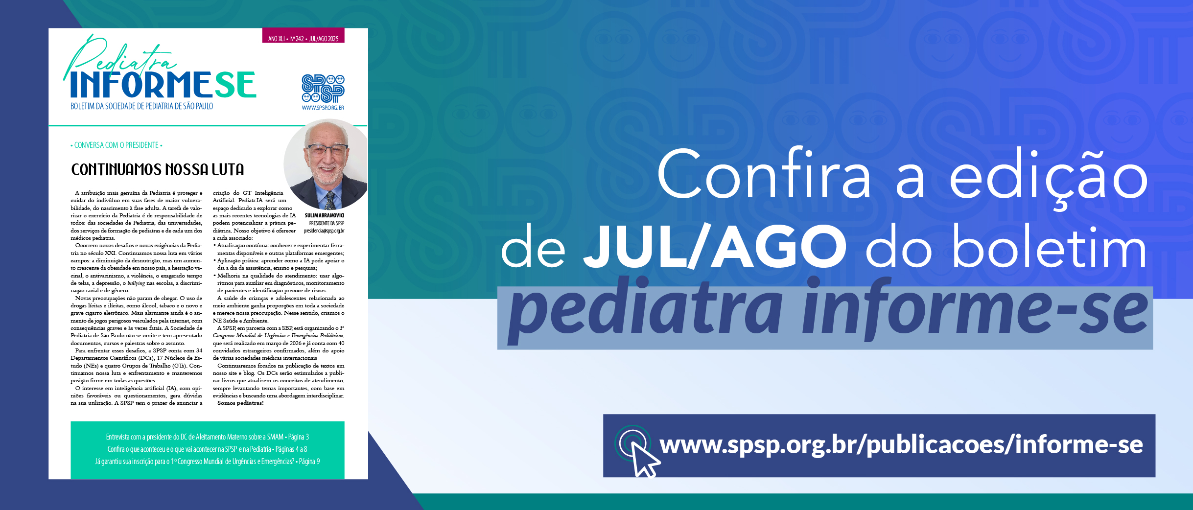 Boletim Pediatra Informe-se Julho/Agosto n. 242
