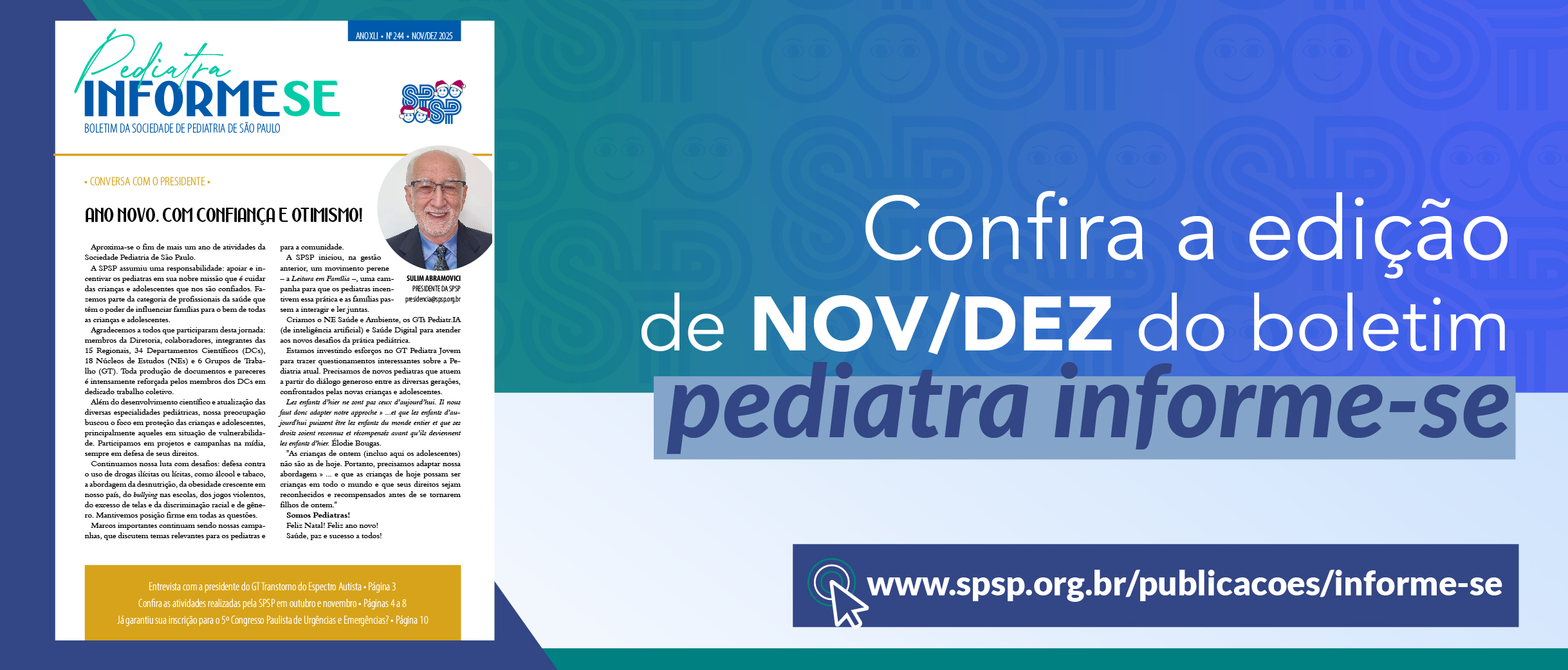 Boletim Pediatra Informe-se Novembro/Dezembro n. 244