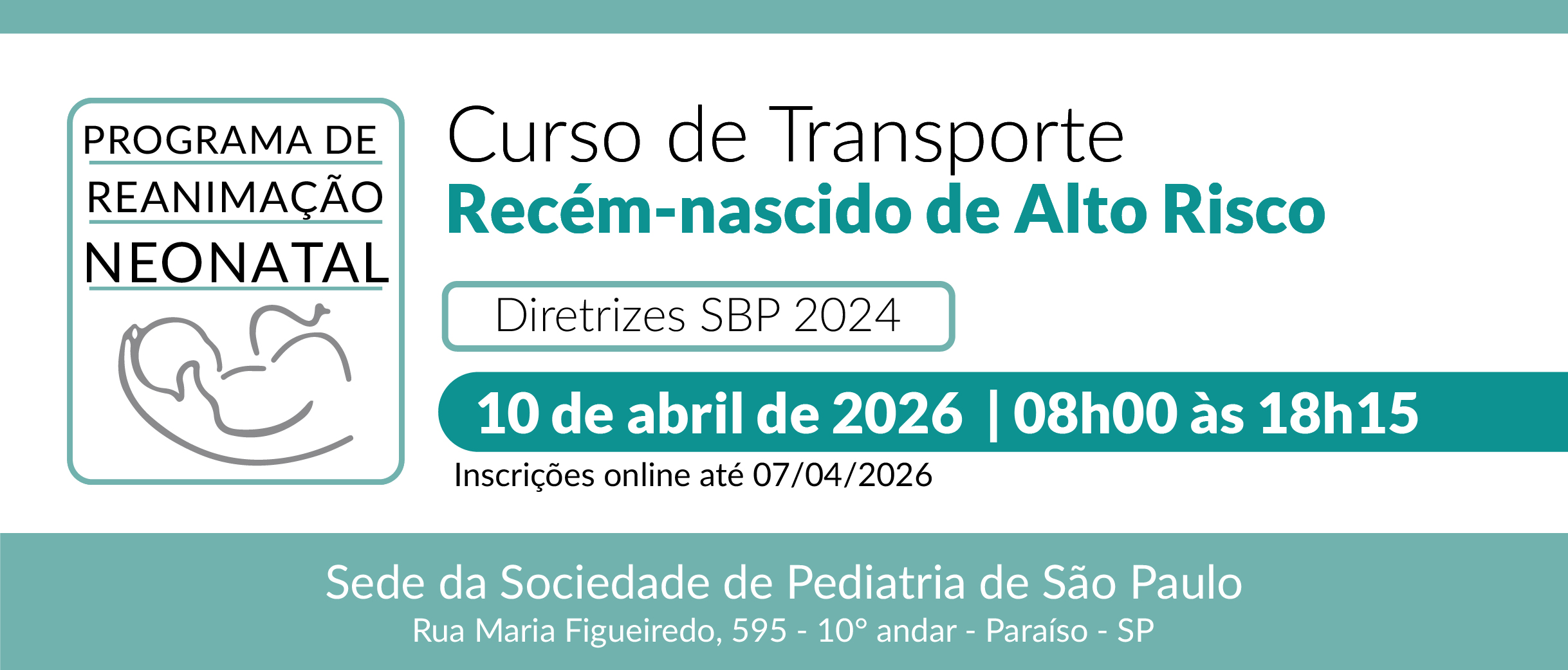 Curso de Transporte do Recém-nascido de Alto Risco – Diretrizes SBP