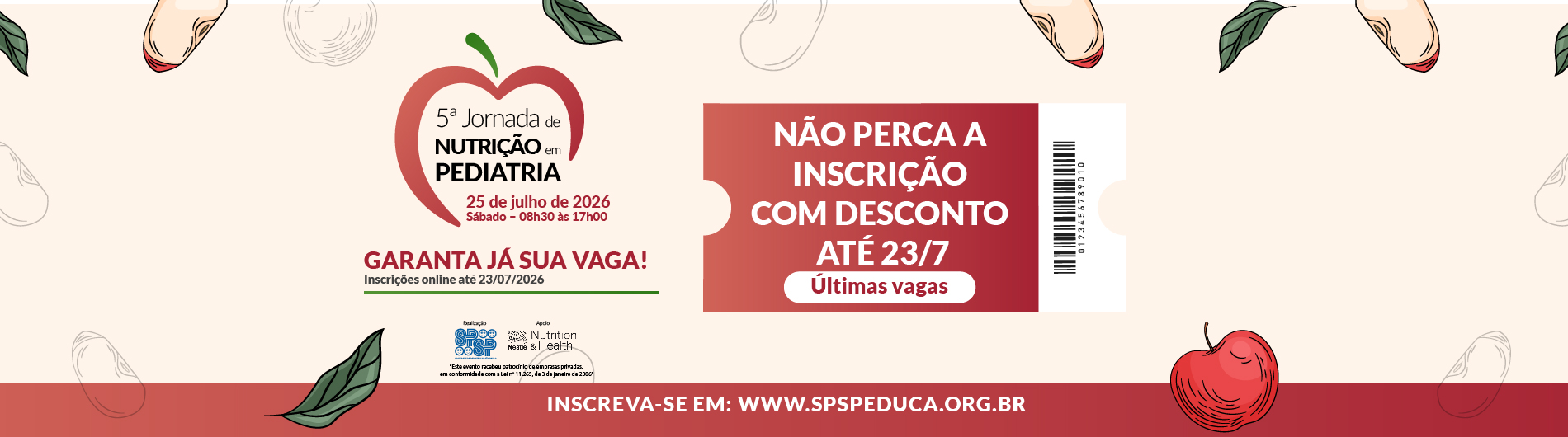 5ª Jornada de Nutrição Pediátrica da SPSP