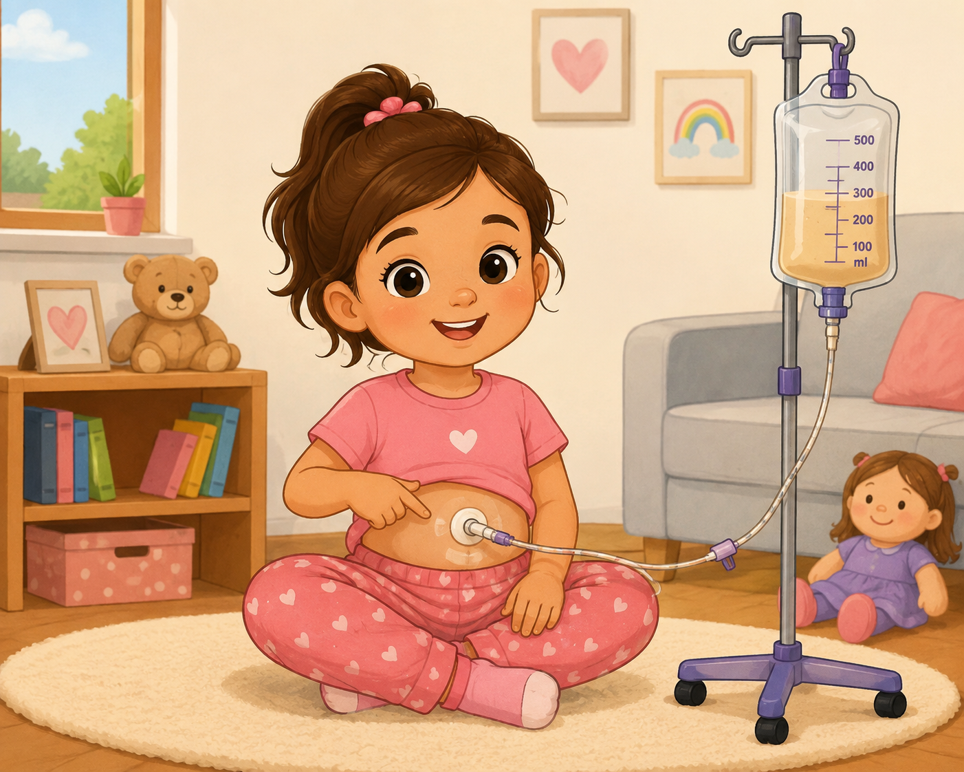 Orientações para crianças com Gastrostomia