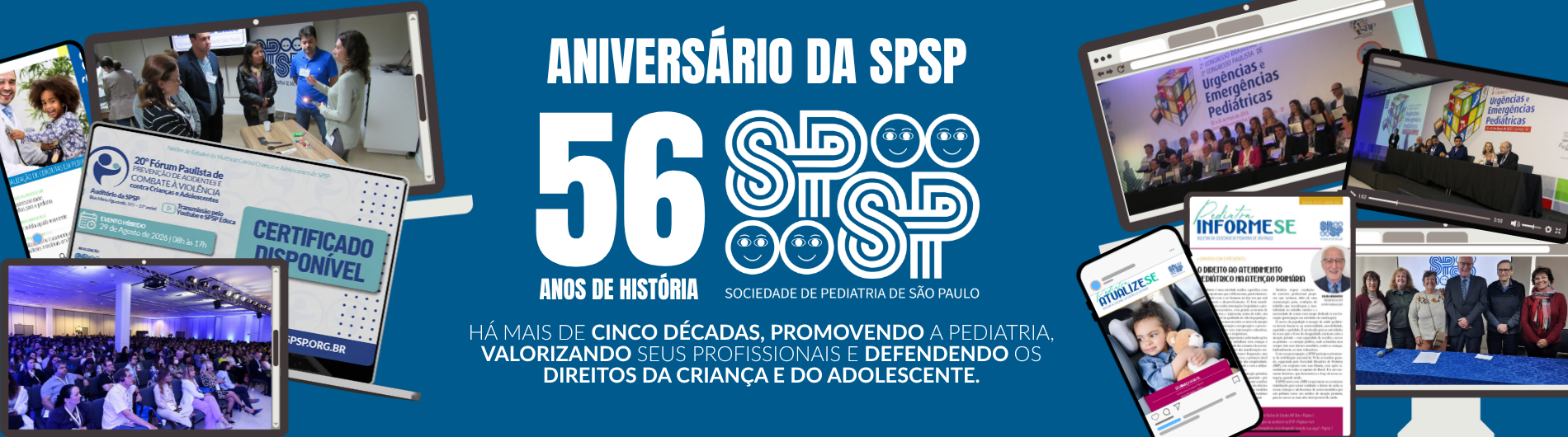Sociedade de Pediatria de São Paulo: 56 anos de história!
