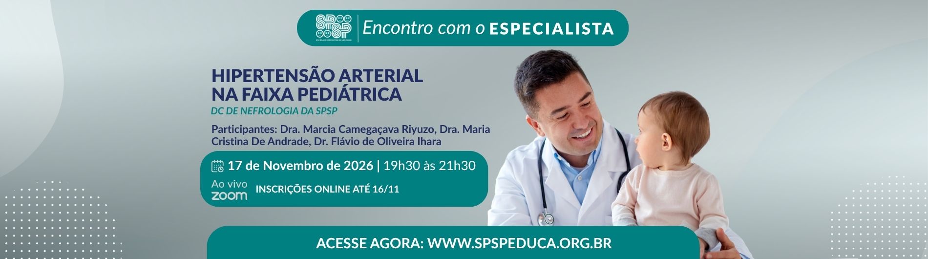 Encontro com o Especialista – Hipertensão Arterial na Faixa Pediátrica